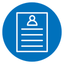 Job candidate icon