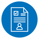 Job candidate icon