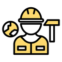 Job Immigrants Construction Worker icon