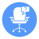 Job vacancy Color Filled icon