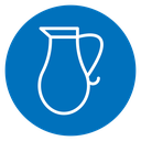 Jug 2 Color Filled icon