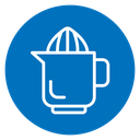 Juicer squeezer icon