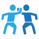 Karate Sparring Pair icon