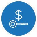 Key revenue icon