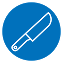 Kitchen knife icon