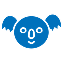 Koala head icon