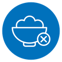 Lack of appetite icon