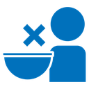 Lack of appetite icon