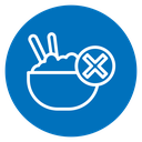 Lack of appetite icon