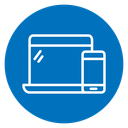 Laptop and Mobile 2 icon