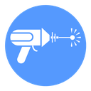Laser gun icon