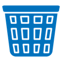 Laundry basket icon