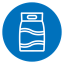 Laundry detergent pack icon