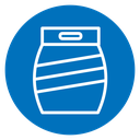 Laundry detergent pack icon