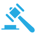 Law Gavel Sound Block icon