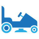 Lawn mower Color Filled icon