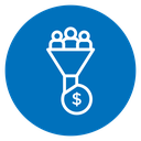 Lead conversion icon