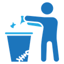 Leftovers Disposal Color Filled icon