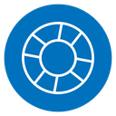 Life buoy icon
