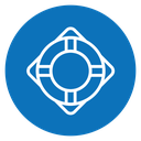 Life buoy icon