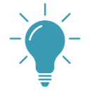Light bulb 3 icon