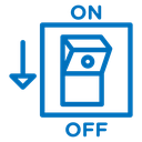 Light switch off 2 icon