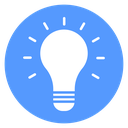 Lightbulb Bright Rays icon