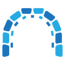 Lingual braces icon