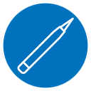 Lip pencil icon