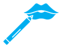 Lip pencil icon