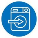 Loading laundry icon