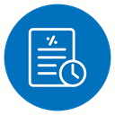 Loan rate and term icon
