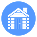 Log Cabin House icon
