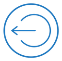 Logout exit icon