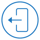Logout exit icon