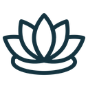 Lotus flower icon