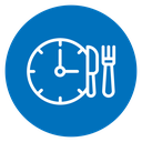 Lunch time icon