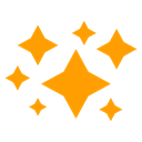 Magic Stars Sparkle Cluster icon
