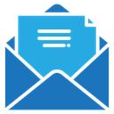 Mail message Color Filled icon