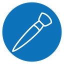 Makeup brush icon