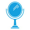 Makeup mirror icon