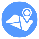 Map Color Filled icon