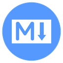 Markdown Logo Mark icon