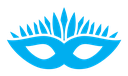 Mask for brazil carnival celebration icon