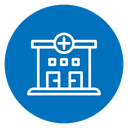 Medical center icon