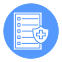 Medical insurance icon