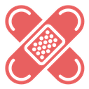 Medical patch icon