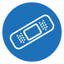 Medical patch icon