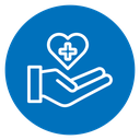 Medical support icon