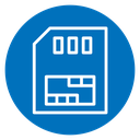 Memory card icon